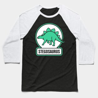 STEGOSAURUS | Dinosaur Graphic Gift Baseball T-Shirt